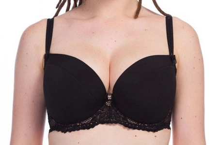 Bra padded black S Szykuś