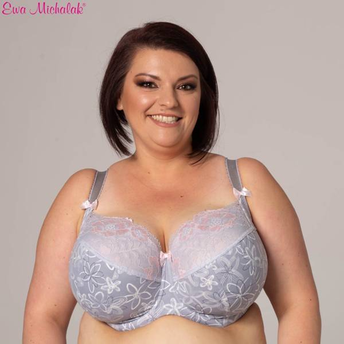 Women Underwired Full Cup Bra Large Bosom Lace Firm Hold Plus Size