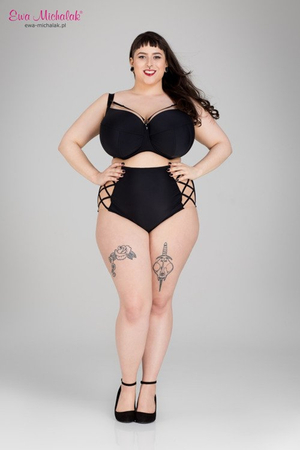 Bikini Bra FB Czarna Mamba 