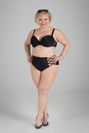 Bikini Bra PL Czarna Mamba