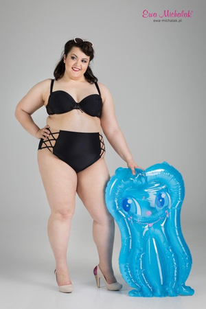 Bikini Bra PL Czarna Mamba