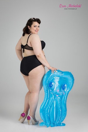 Bikini Bra PL Czarna Mamba