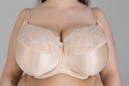Bra KM-FB Beżowy  BRAS \ Soft Cup Bras with Underwire BRAS \ Nude Lingerie  for Every Occasion BRAS \ ALL BRAS \ FB Bras BRAS \ Nursing Bras \ KM-FB  Bras