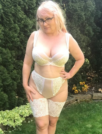 Garters self-supporting Antonina