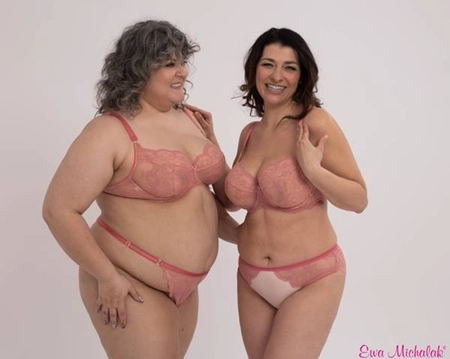 Bra soft coral pink BM Imię Róży