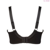 Bra padded black with pink PL Kasia