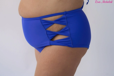 Wysokie figi Kostium Przekręt Szafir