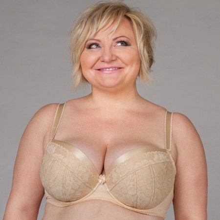Bra padded beige PL Triumf