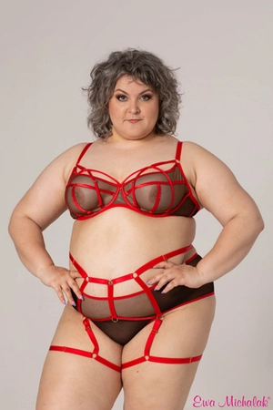 Biustonosz SMN Fetysz Brown