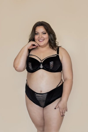 Biustonosz połusztywniany czarny SF ParisParis