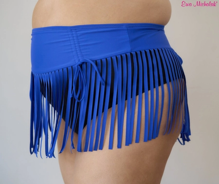 Blue with black high waist to the briefs Charleston