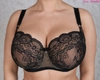 Bra soft black with beige BML Bella