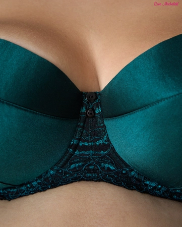 Bra padded bottle green PL Elf