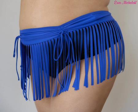 Blue with black high waist to the briefs Charleston