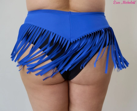 Blue with black high waist to the briefs Charleston