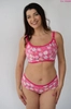 Top without underwires pink Cotton Sleeping Top Owocycki