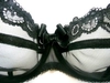 Bra soft black SM Czarna Mgiełka