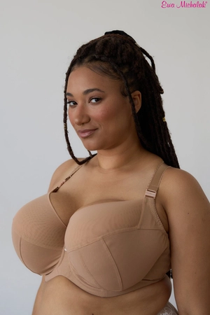 Bra semi-soft beige FB Nibynic