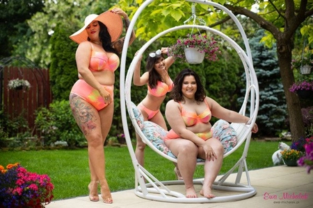 Biustonosz SF Kostium Peach on the Beach