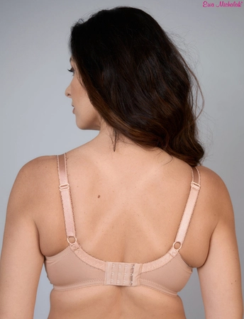 Biustonosz piankowy beżowy PLP Kawalura