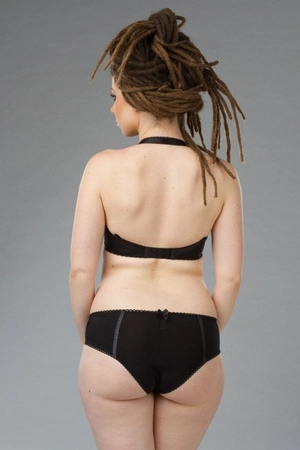 Biustonosz piankowy czarny S Diament Multiway