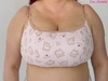 Top without underwires beige Top FB Cotton Sleeping Ciacho