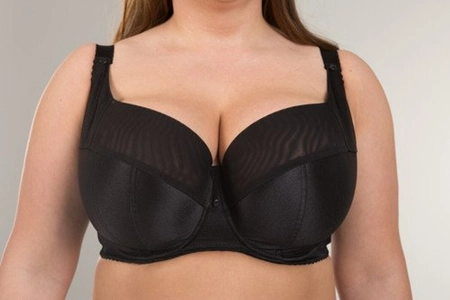 Bra semi-soft black SF Czarny Gładzioch