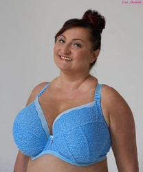 Bra semi-soft blue FB-PL DeMon