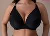 Bra soft black PLM Bra for Swimsuit Czarna Mamba