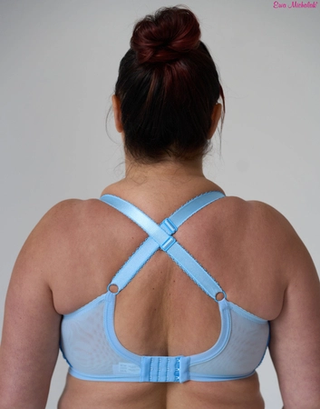 Bra semi-soft blue FB-PL DeMon