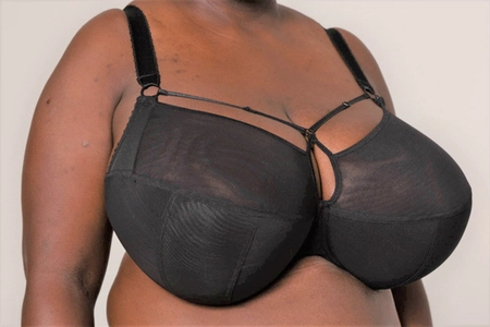 Biustonosz półmiękki czarny FB-PL Blackjack