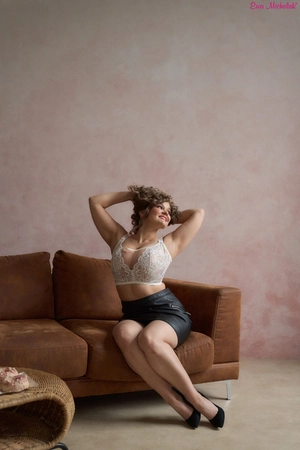 Top without underwire ecru Top Antonina