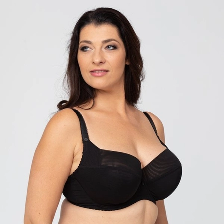 Bra semi-soft black SF Czarny Mat