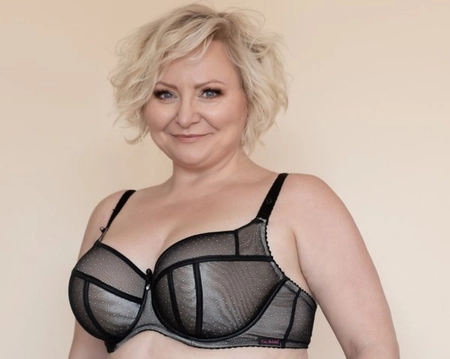 Bra semi-soft black SF Luna