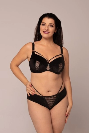 Biustonosz połusztywniany czarny SF ParisParis