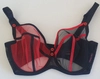 Soft red and black bra SMN Prototype No. 59