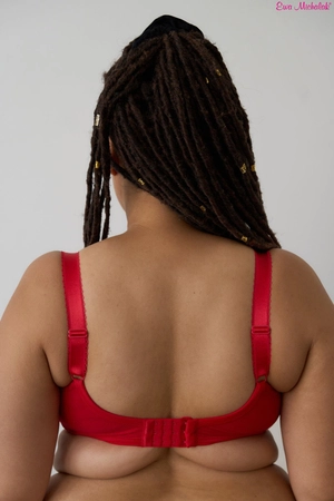 Biustonosz półmiękki czerwony FB-PL New Nude