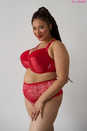 Bra semi-soft red FB-PL New Nude