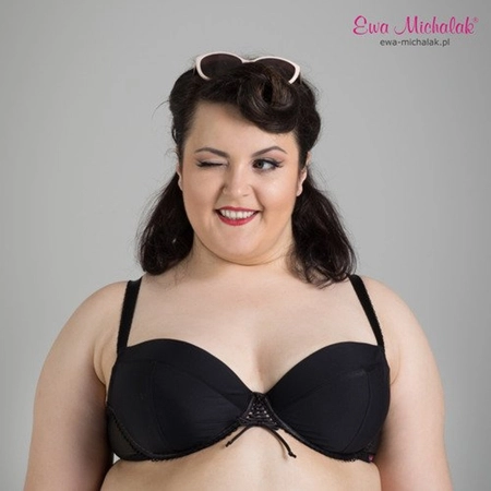 Bra padded black PL Bra for Swimsiut Czarna Mamba