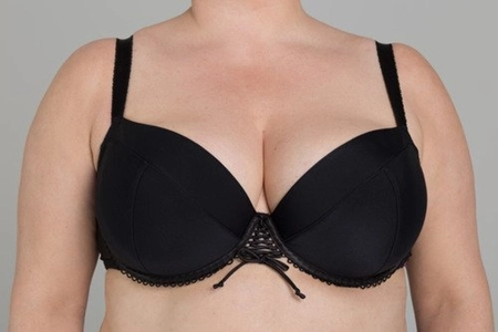 Bra padded black PL Bra for Swimsiut Czarna Mamba