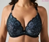 Bra soft black with blue PLM Blue Bella