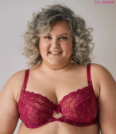 Bra soft cherry BM Rubini