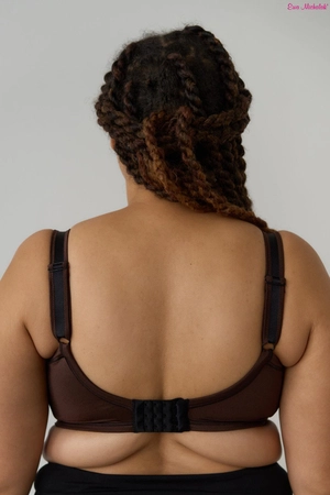 Bra semi-soft brown FB-PL Brown Dark