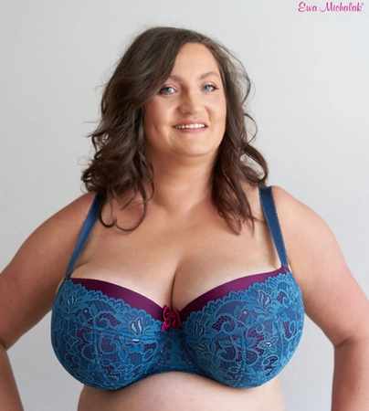 Bra padded petrol PL Firletka