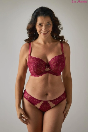 Bra soft cherry BM Rubini