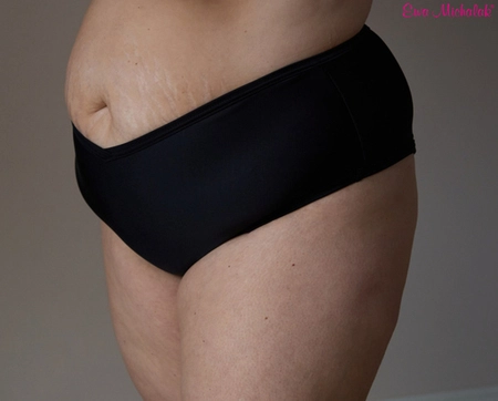 Bikini Briefs Fupa Czarna Mamba