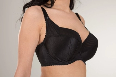 Bra semi-soft black SF Czarny Gładzioch