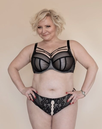 Bra semi-soft black SF Luna