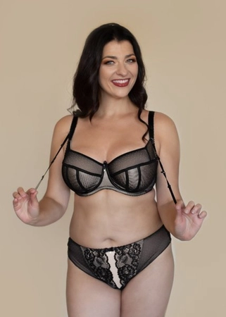 Bra semi-soft black SF Luna