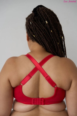 Biustonosz półmiękki czerwony FB-PL New Nude